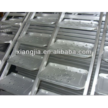 Galvanisierte Baugerüst-Stahlleiter / Treppenkasten für Rahmensystem